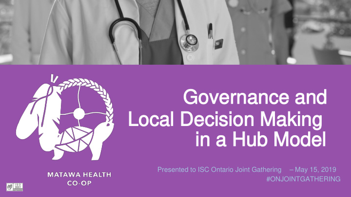 governance and governance and local decision making local