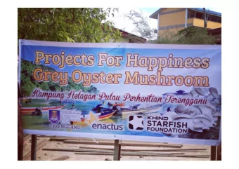 Objectives  Expose and help poverty community in  Perhentian Island.  Create a  small social