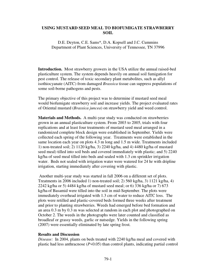 introduction most strawberry growers in the usa utilize