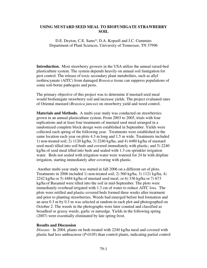 introduction most strawberry growers in the usa utilize