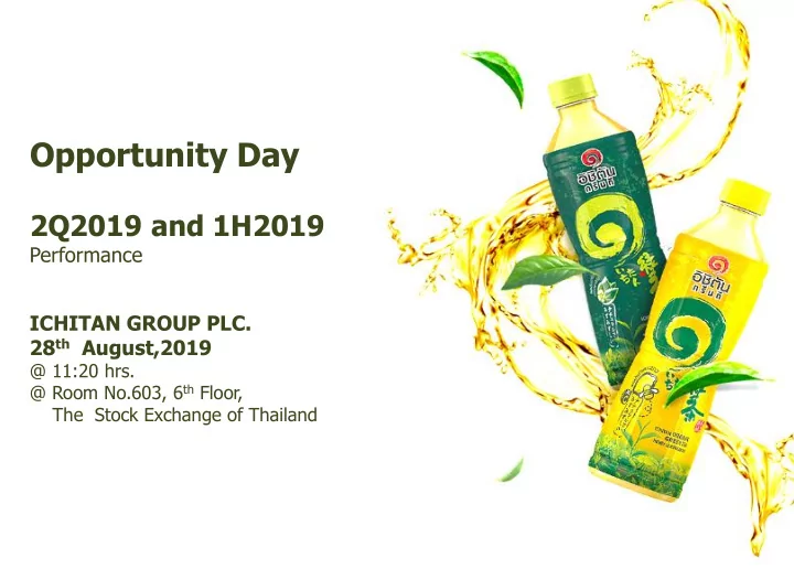 opportunity day