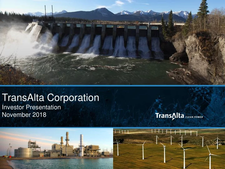 transalta corporation