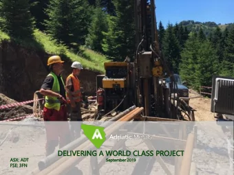 DE  DELIV  IVERIN  ING A  A WOR  ORLD  D  CL  CLASS P  SS PROJECT  ECT  JU  JULY 2019  AS  ASX: AD