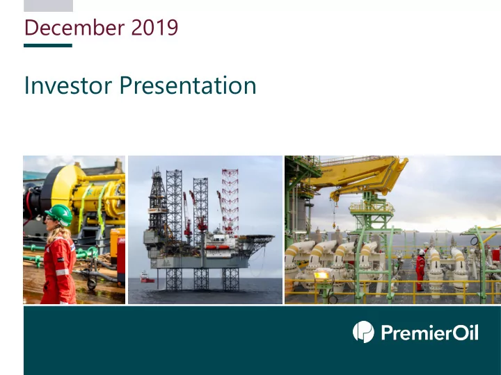 investor presentation