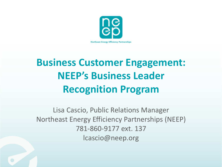 business customer engagement