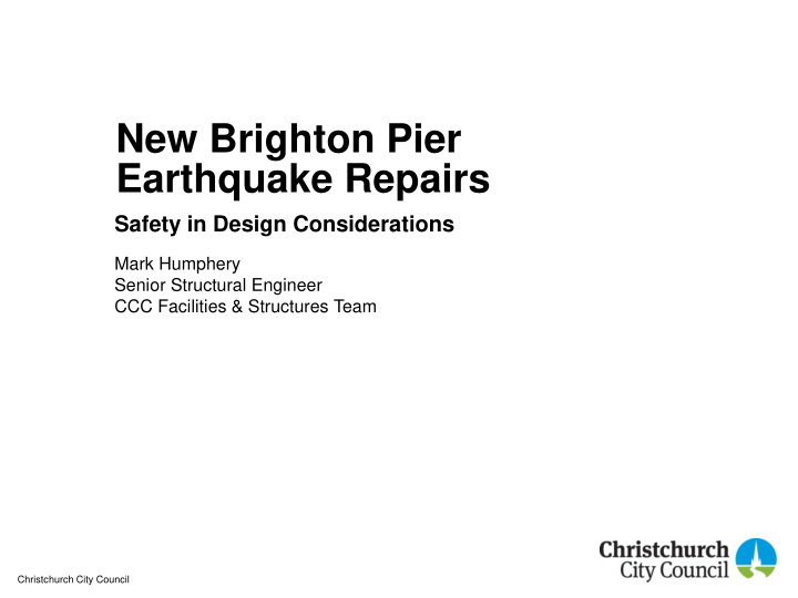 earthquake repairs