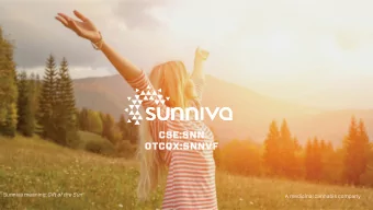 CSE  SE:SN  SNN  OTCQX:S  X:SNNV  NNVF Sunniva meaning: Gift of the Sun  A medicinal cannabis