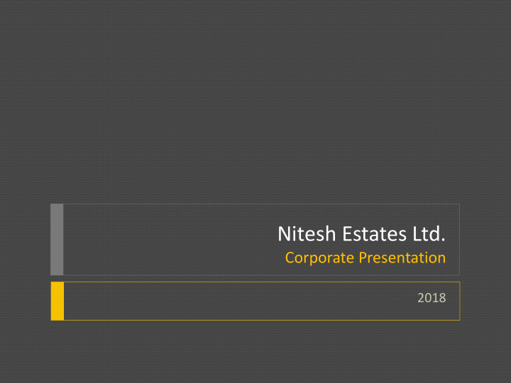 nitesh estates ltd