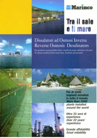 Il dissalatore Marinco non  di sicuro    limpianto