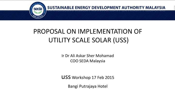 proposal on implementation of