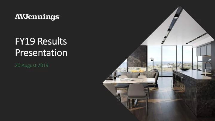 fy19 results