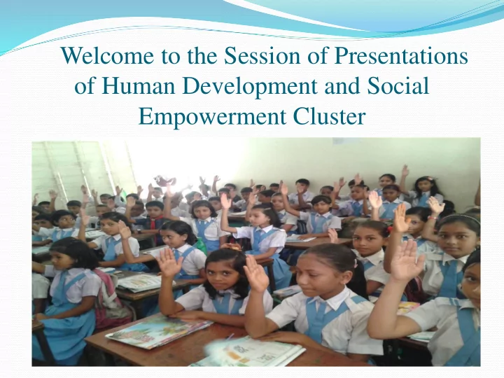 of human development and social
