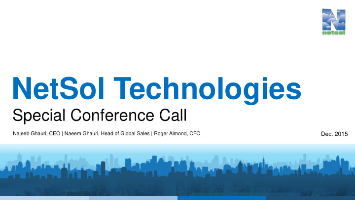 netsol technologies