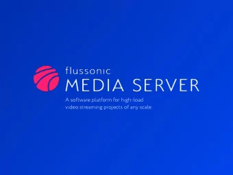 A software platform for high-load  video streaming projects of any scale      About the