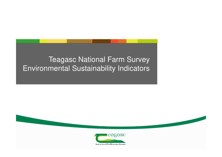 teagasc national farm survey environmental sustainability