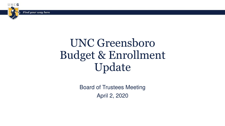 budget enrollment