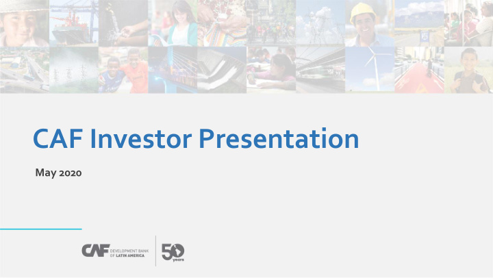 caf investor presentation