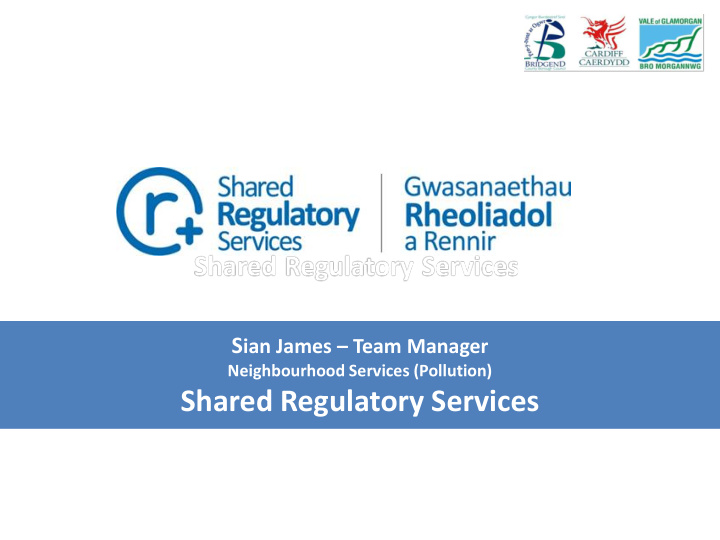 shared regulatory services