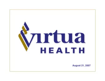 August 21, 2007  Its a Challenge of Scale*  1.A Commercial  2.Motivation, dilemmas  3.Community