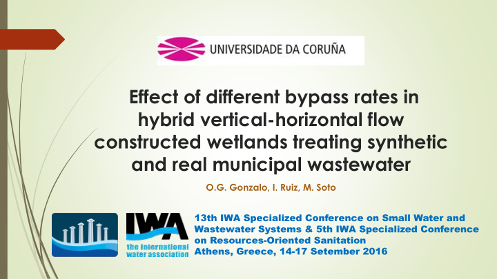 effect of different bypass rates in