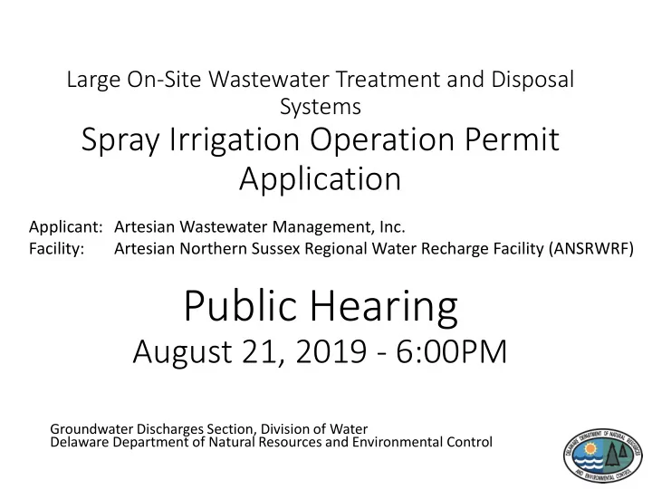 public hearing