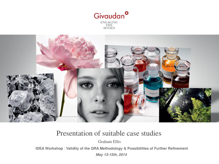 presentation of suitable case studies