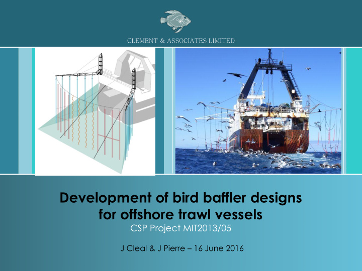 for offshore trawl vessels