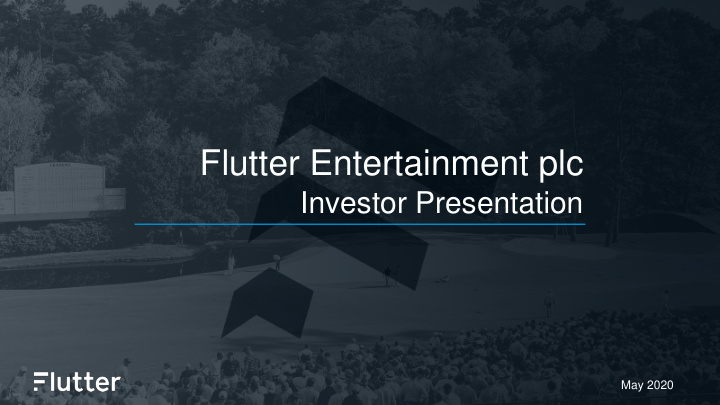 flutter entertainment plc