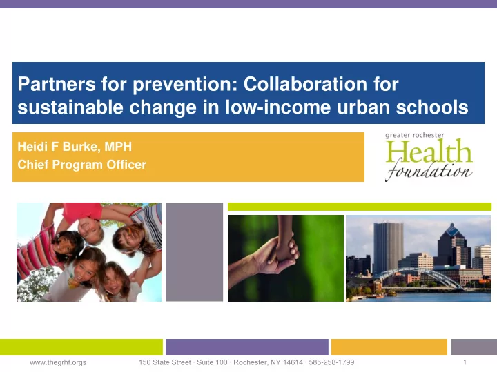 partners for prevention collaboration for sustainable