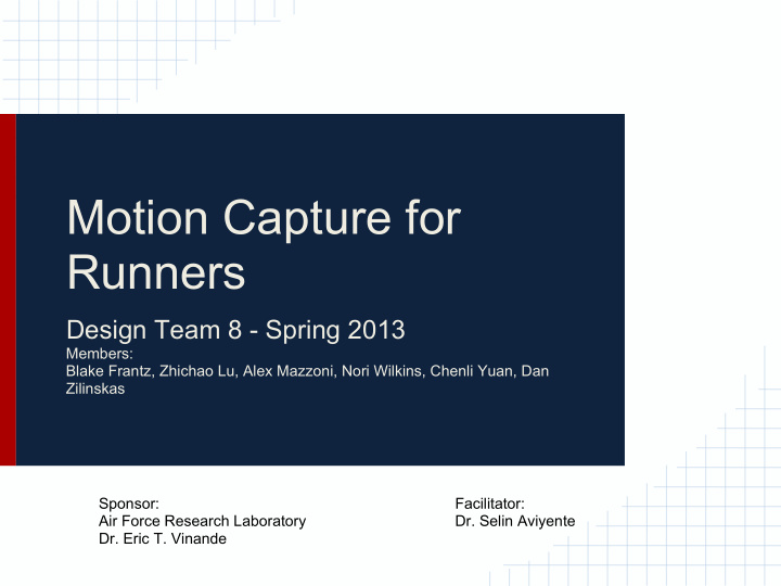 motion capture for runners