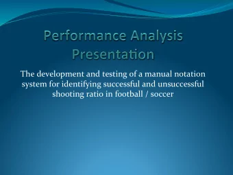 The  development  and  testing  of  a  manual  notation    system  for