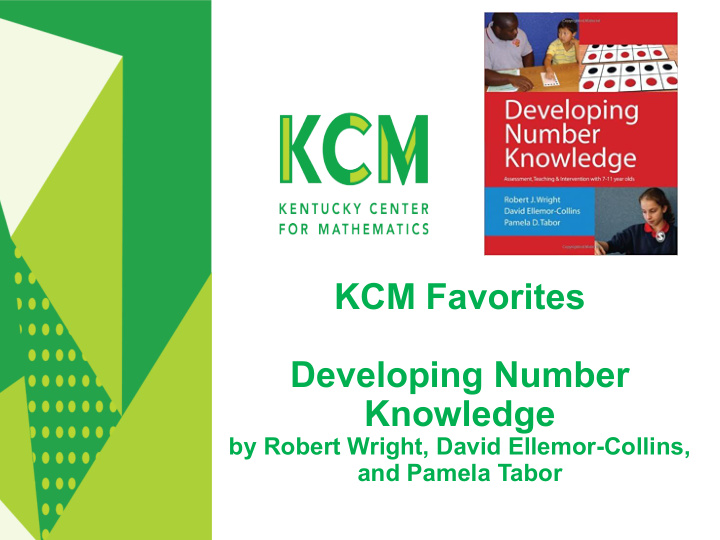 kcm favorites developing number knowledge