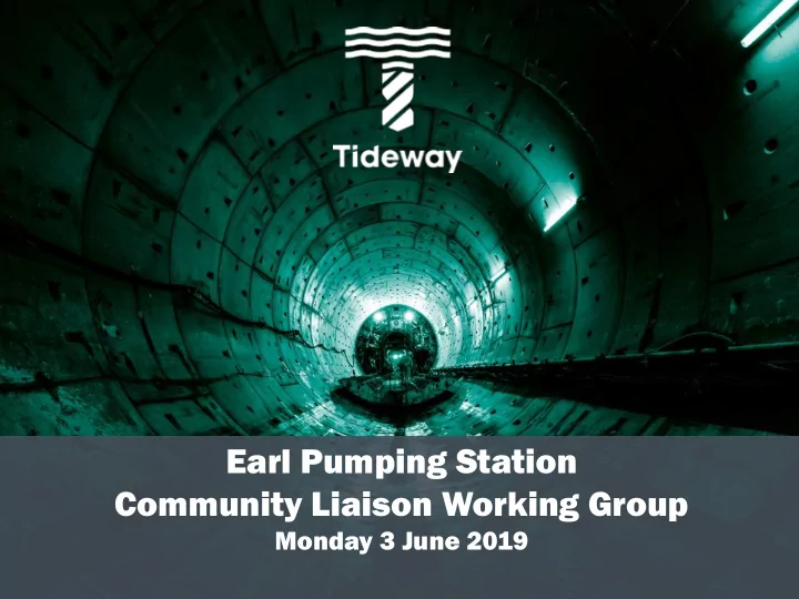 community liaison working group