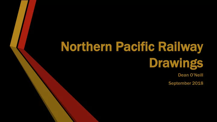 nor northern thern paci acific ic rail railway y