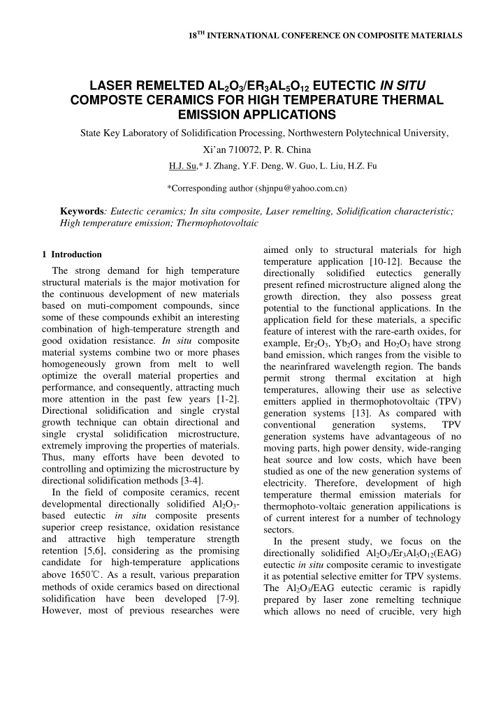emission applications