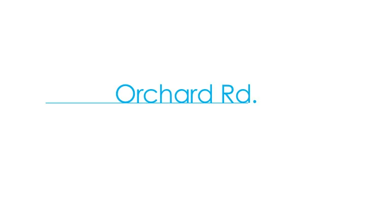 orchard rd as singapore s premier shopping belt orchard