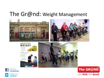 Weight in Gravesham- Adults  Gravesham Health Profile 2013  South East Public Health Observatory