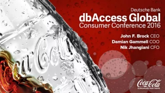 1  Forward-Looking Statements This communication may contain statements, estimates or projections