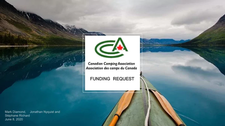 funding funding request request