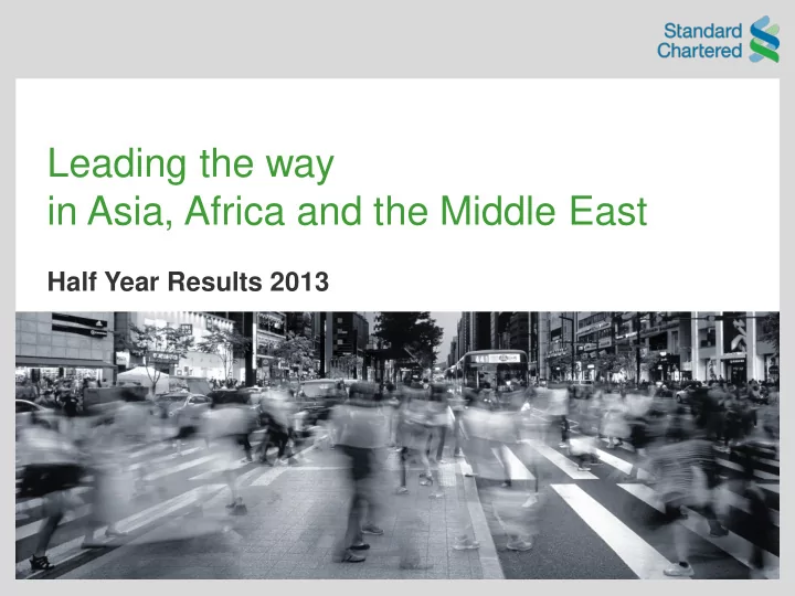leading the way in asia africa and the middle east