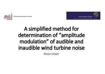 A simplified  A  simplified method  method for  for  determination  determination of  of