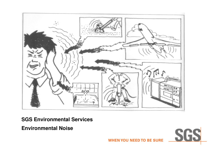 sgs environmental services environmental noise