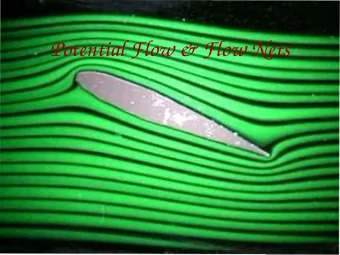 Potential Flow &amp; Flow Nets  Potential Flow  Irrotational flow for which implies: