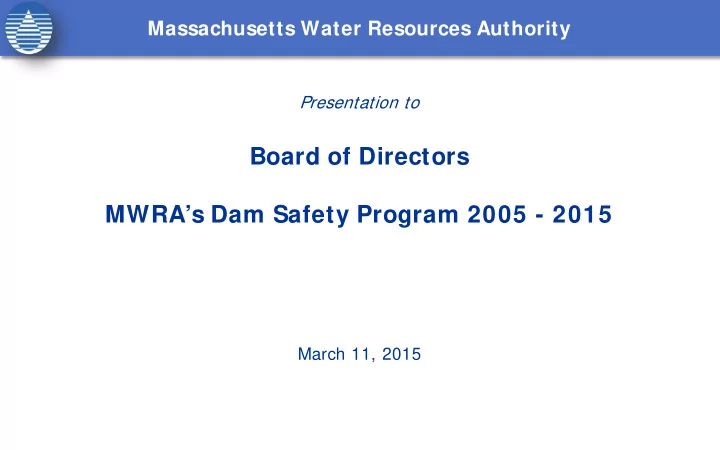 board of directors