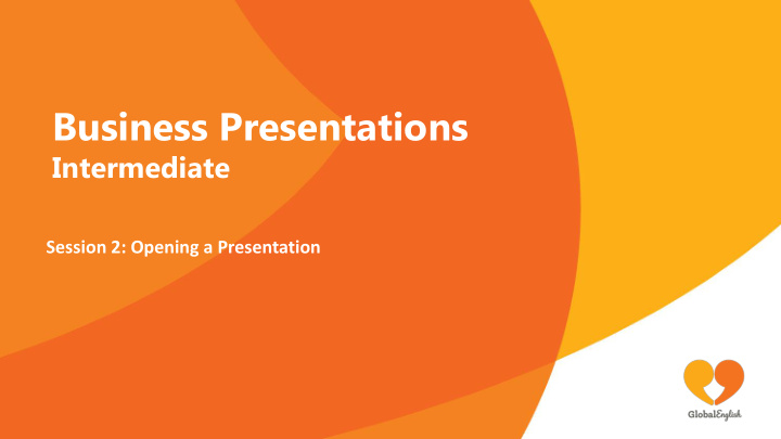 business presentations