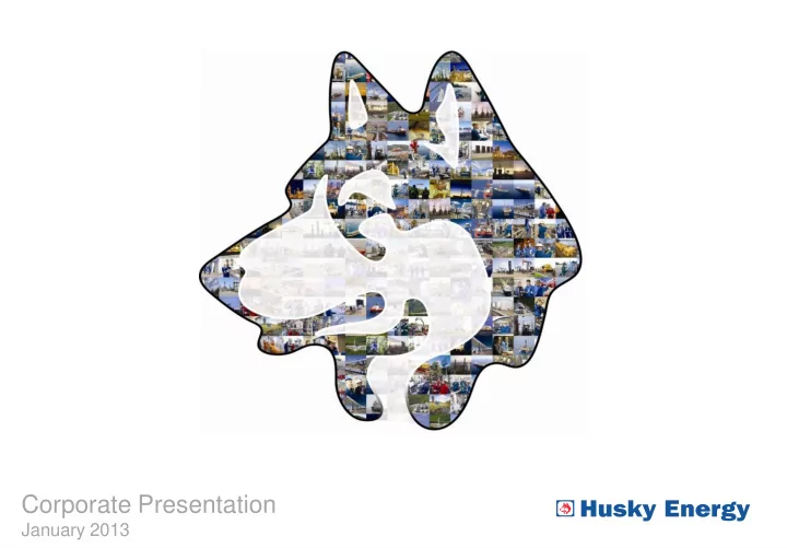 corporate presentation