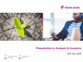 1  Business &amp; Operating  Highlights  Overview of the Bank  03  Review of Operating Environment