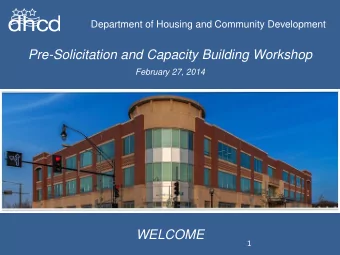 dhcd  Department of Housing and Community Development  Department of Housing and Community