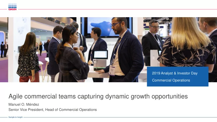 agile commercial teams capturing dynamic growth