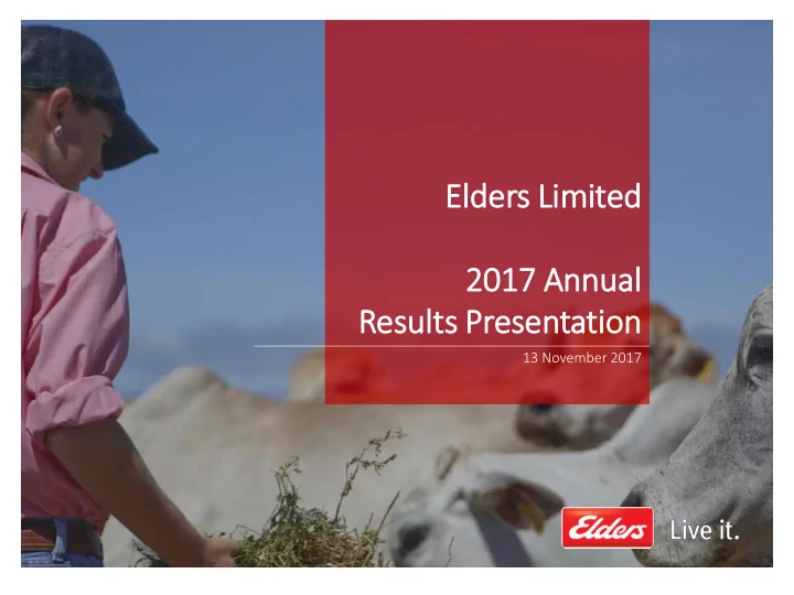 2017 annual